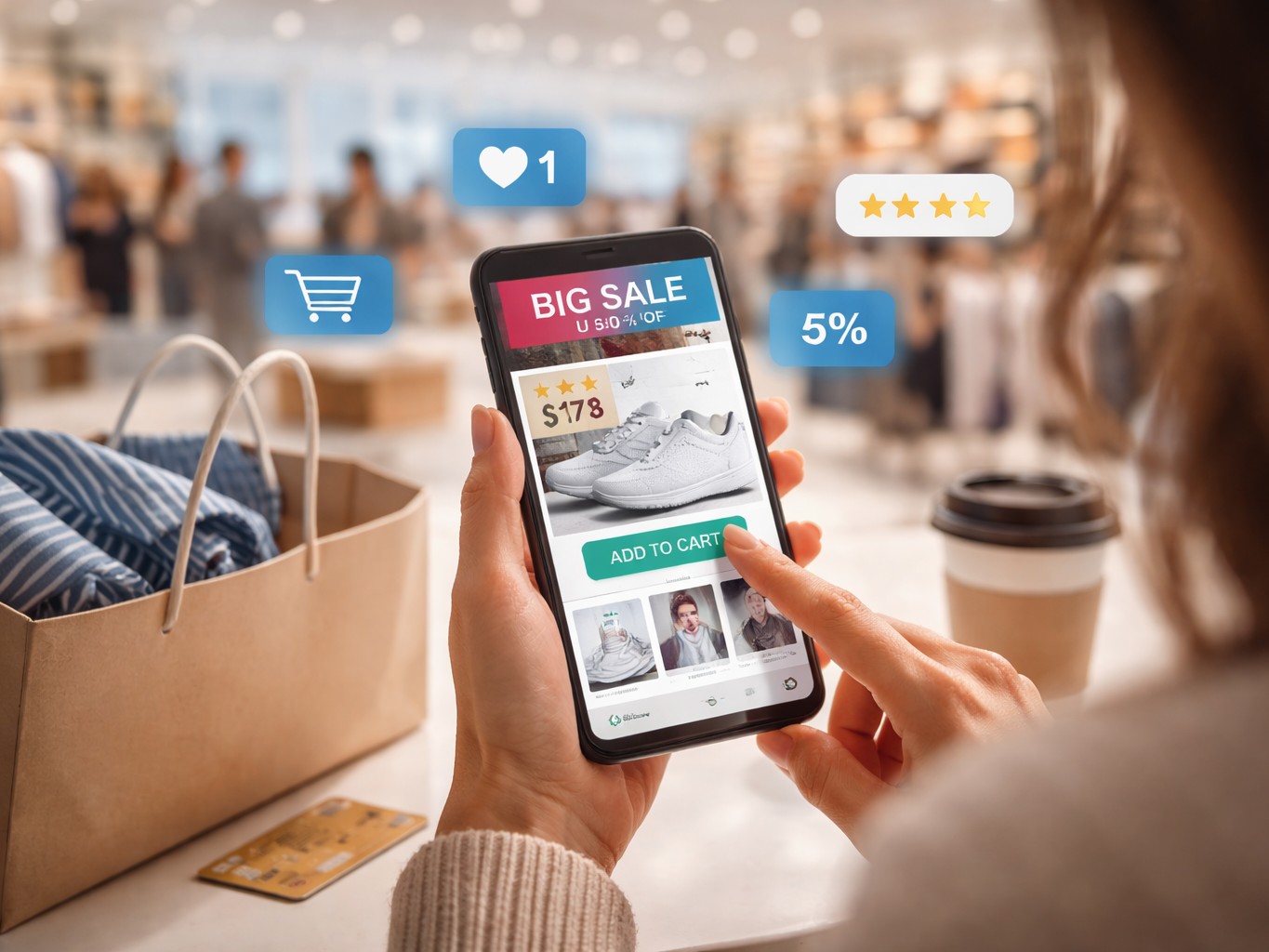 Gestão e POS para lojas de alta conversão