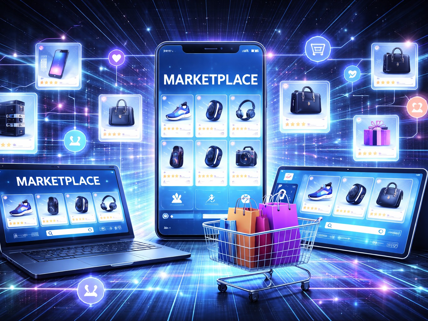 Visão geral da operação de vendas